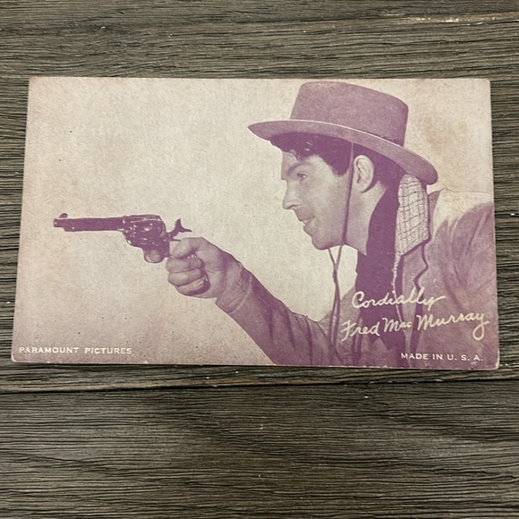 Vintage cowboy arcade cards movie Hollywood John Wayne Gene Autry Roy Rogers ++ - Picture 12 of 14